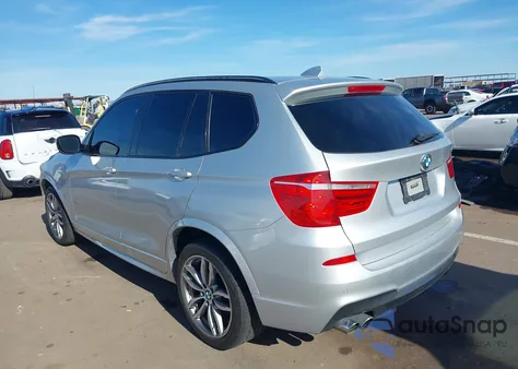 2014 BMW X3 xDrive28I from USA, damaged, VIN 5UXWX9C59E0D25563